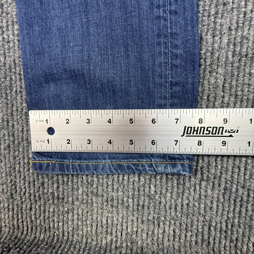 Levis 514 Mens Classic Straight Fit Dark Wash Denim Blue Jeans 30x32